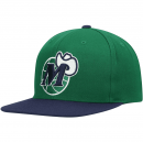 Bonnet NBA Dallas Mavericks Mitchell & Ness GreenNavy Two-Tone