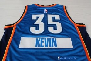 Maillot NBA Pas Cher Noël Oklahoma City Thunder Kevin 35 Bleu