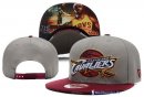 Bonnet NBA Cleveland Cavaliers 2016 Gris Rouge 1