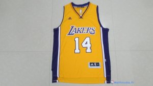 Maillot NBA Pas Cher Los Angeles Lakers Ingram 14 Jaune