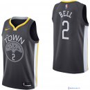 Maillot NBA Pas Cher Golden State Warriors Jordan Bell 2 Noir Statement 2017/18