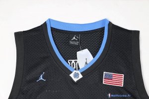 Maillot NCAA Pas Cher North Carolina Jerry Stackhouse 42 Noir