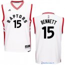 Maillot NBA Pas Cher Toronto Raptors Anthony Bennett 15 Blanc