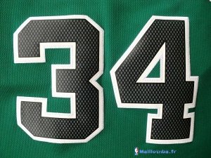 Maillot NBA Pas Cher Boston Celtics Paul Pierce 34 Vert Noir