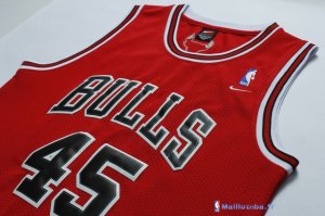 Maillot NBA Pas Cher Chicago Bulls Michael Jordan 45 Retro Rouge