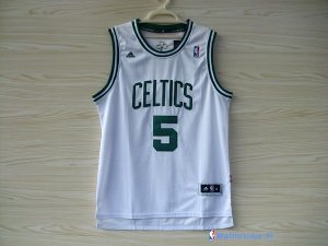 Maillot NBA Pas Cher Boston Celtics Kevin Garnett 5 Blanc