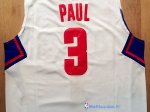 Maillot NBA Pas Cher Los Angeles Clippers Chris Paul 3 Blanc