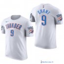 Maillot Manche Courte Oklahoma City Thunder Jerami Grant 9 Blanc 2017/18