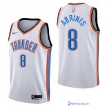 Maillot NBA Pas Cher Oklahoma City Thunder Alex Abrines 8 Blanc Association 2017/18