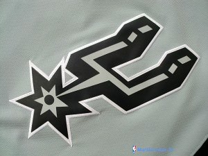 Maillot NBA Pas Cher San Antonio Spurs Manu Ginóbili 20 Gris