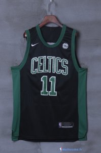 Maillot NBA Pas Cher Boston Celtics Kyrie Irving 11 Noir 2017/18