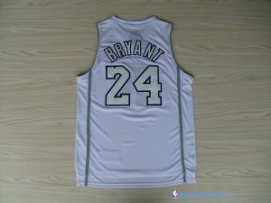 Maillot NBA Pas Cher Noël Los Angeles Blanc Lakers Bryant 24