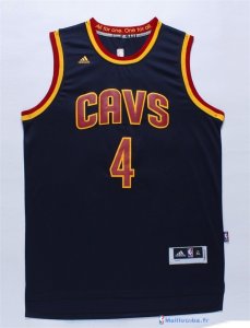 Maillot NBA Pas Cher Cleveland Cavaliers Iman Shumpert 4 Bleu