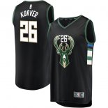 Milwaukee Bucks Kyle Korver Fanatics Branded Black Fast Break Replica Player Jersey - Statement Edition