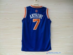 Maillot NBA Pas Cher New York Knicks Carmelo Anthony 7 Bleu