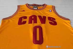 Maillot NBA Pas Cher Cleveland Cavaliers Kevin Love 0 Jaune