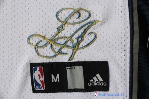 Maillot NBA Pas Cher Los Angeles Lakers Kobe Bryant 24 Blanc Noir