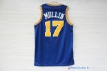 Maillot NBA Pas Cher Golden State Warriors Chris Mullin 17 Bleu