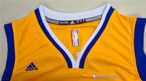 Maillot NBA Pas Cher Golden State Warriors Kevin Durant 35 Jaune