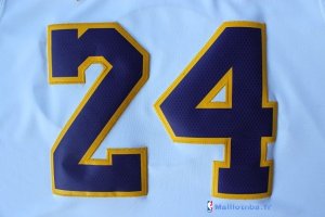 Maillot NBA Pas Cher Noël Los Angeles Lakers Blanc Bryant 24