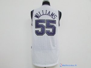 Maillot NBA Pas Cher Sacramento Kings Jason Williams 55 Blanc