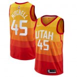 Utah Jazz Donovan Mitchell Nike Gold 2019/20 Finished Swingman Jersey Jersey – City Edition