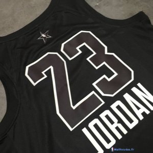 Maillot NBA Pas Cher NBA All Star 2018 Michael Jordan 23 Noir