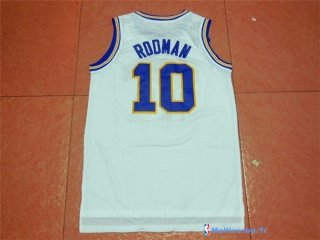 Maillot NCAA Pas Cher Oklahoma Dennis Rodman 10 Blanc