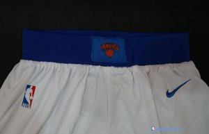 Pantalon NBA Pas Cher New York Knicks Nike Blanc