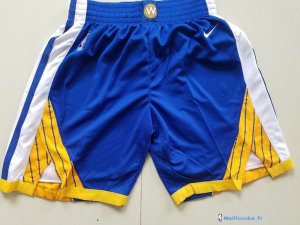 Pantalon NBA Pas Cher Golden State Warriors Nike Bleu