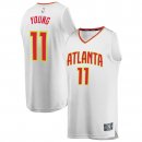 Atlanta Hawks Trae Young Fanatics Branded White Fast Break Replica Jersey - Association Edition