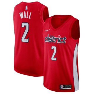 Washington Wizards John Wall Nike Red 201819 Swingman Jersey - Earned Edition