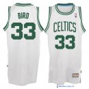 Maillot NBA Pas Cher Boston Celtics Larry Joe 33 Bird Blanc