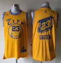 Maillot NBA Pas Cher Golden State Warriors Draymond Green 23 Jaune