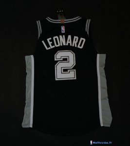 Maillot NBA Pas Cher San Antonio Spurs Kawhi Leonard 2 Negr Icon 2017/18