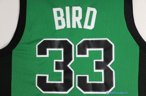 Maillot NBA Pas Cher Boston Celtics Larry Joe 33 Bird Vert Noir