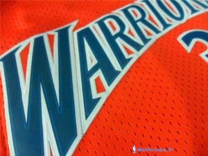 Maillot NBA Pas Cher Golden State Warriors Stephen Curry 30 Retro Orange