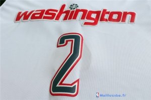 Maillot NBA Pas Cher Washington Wizards John Wall 2 Blanc 2016/2017