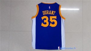 Maillot NBA Pas Cher Golden State Warriors Kevin Durant 35 Bleu