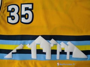 Maillot NBA Pas Cher Denver Nuggets Kenneth Faried 35 Jaune