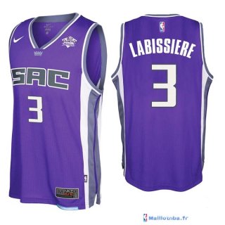 Maillot NBA Pas Cher Sacramento Kings Skal Llabissiere 3 Purpura 2017/18