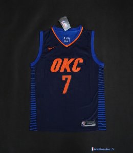 Maillot NBA Pas Cher Oklahoma City Thunder Carmelo Anthony 7 Marine Statement 2017/18