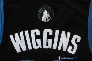 Maillot NBA Pas Cher Minnesota Timberwolves Andrew Wiggins 22 Noir