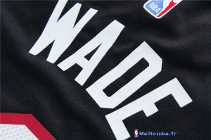 Maillot NBA Pas Cher Miami Heat Femme Dwyane Wadet 3 Noir