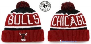 Tricoter un Bonnet NBA Chicago Bulls 2017 Noir 4