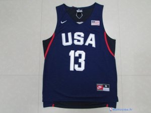 Maillot NBA Pas Cher USA 2016 Paul George 13 Bleu