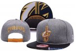 Bonnet NBA Cleveland Cavaliers 2016 Jaune Gris