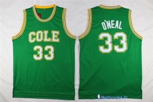 Maillot NCAA Pas Cher LSU Shaquille O'Neal 33 Vert