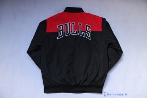 Survetement NBA Pas Cher Chicago Bulls Noir Rouge