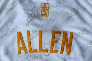 Maillot NBA Pas Cher Miami Heat Ray Allen 34 Blanc Or